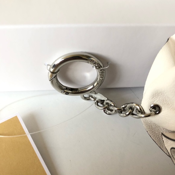 Micheal Kors Leather Flower Ruffle Pom Charm - Picture 4 of 8